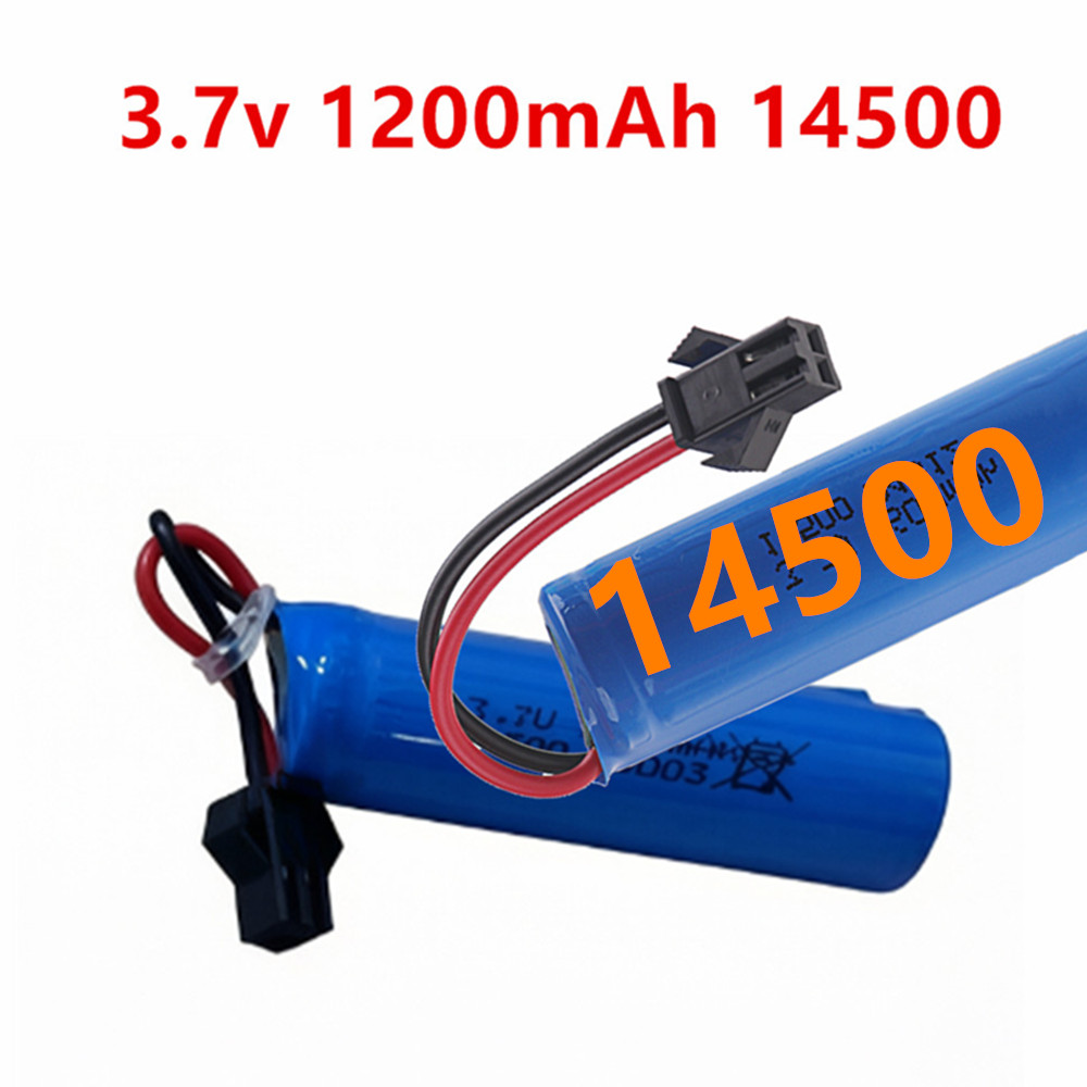 Rc Hobby Hub - 1200mah 3.7V 14500 Li-ion battery with
