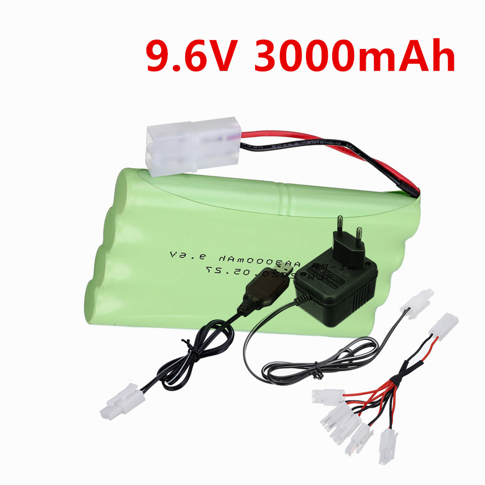 Rc Hobby Hub - 9.6V 3000mah NiMH Battery or 9.6V