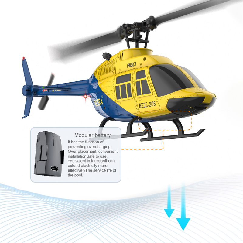 A60 RC Helicopter 2.4G 6-Aixs  - Rc Hobby Helicopter review and price