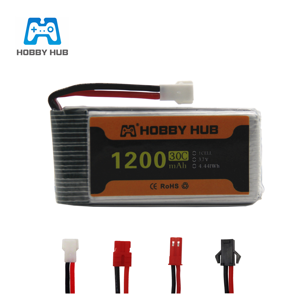 3.7V 1200mAh 30C Lipo Battery  - Rc Hobby Hub review and price