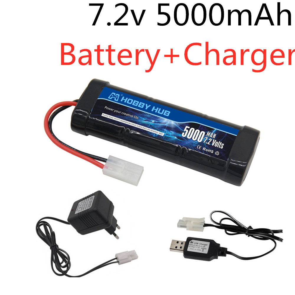 7.2V 5000mAh Ni-MH Battery Pac - Rc Hobby Hub review and price