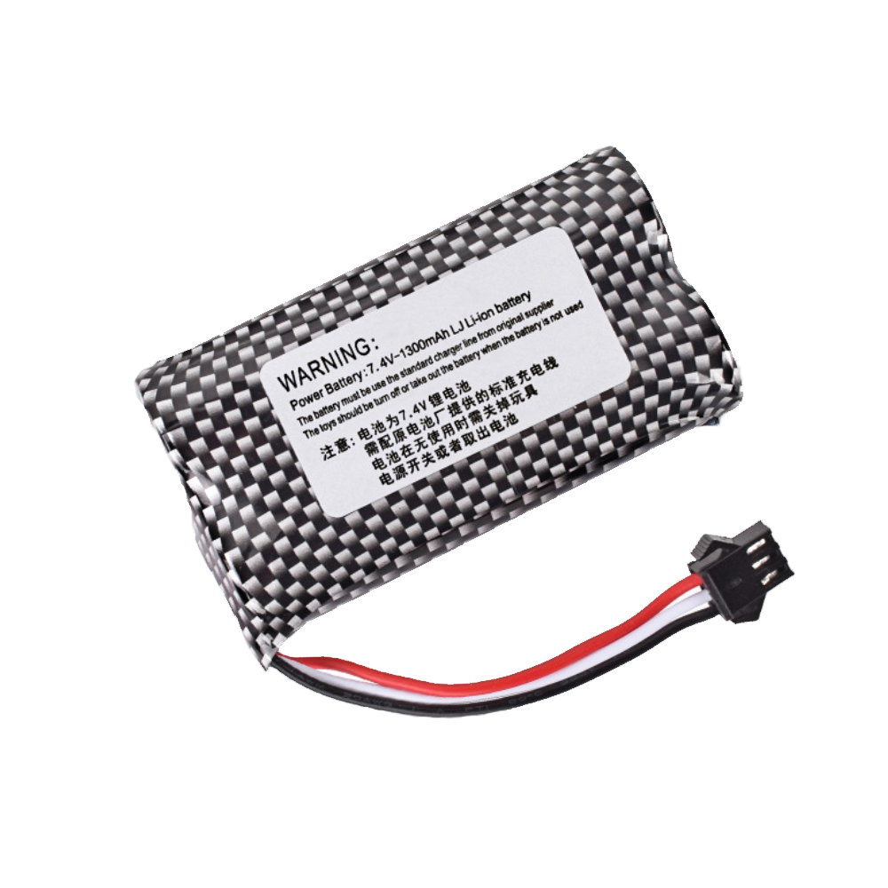 7.4V 1300mAh Li-ion Battery SM - Rc Hobby Hub review and price