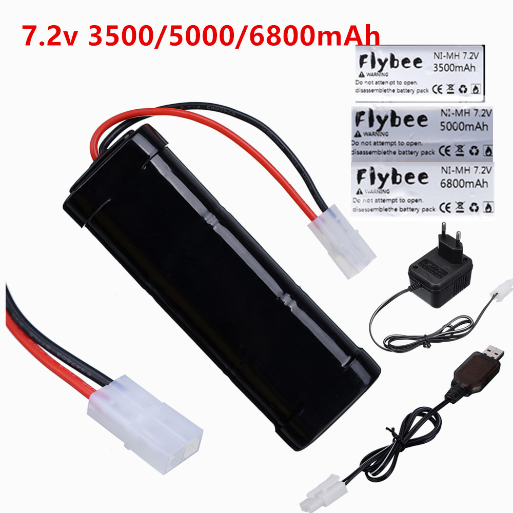 New 7.2V Battery 5000/6800mAh  - Rc Hobby Hub review and price