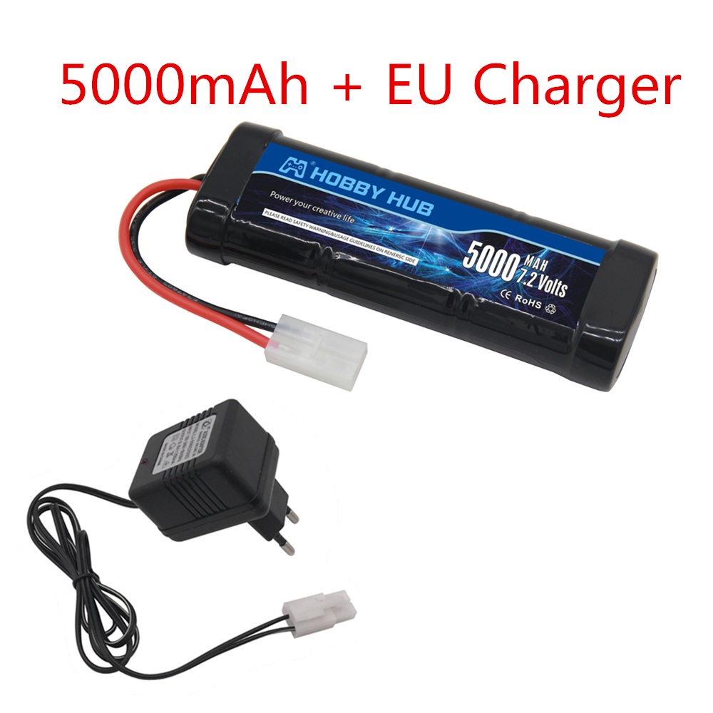 New 7.2V Battery 5000/6800mAh  - Rc Hobby Hub review and price