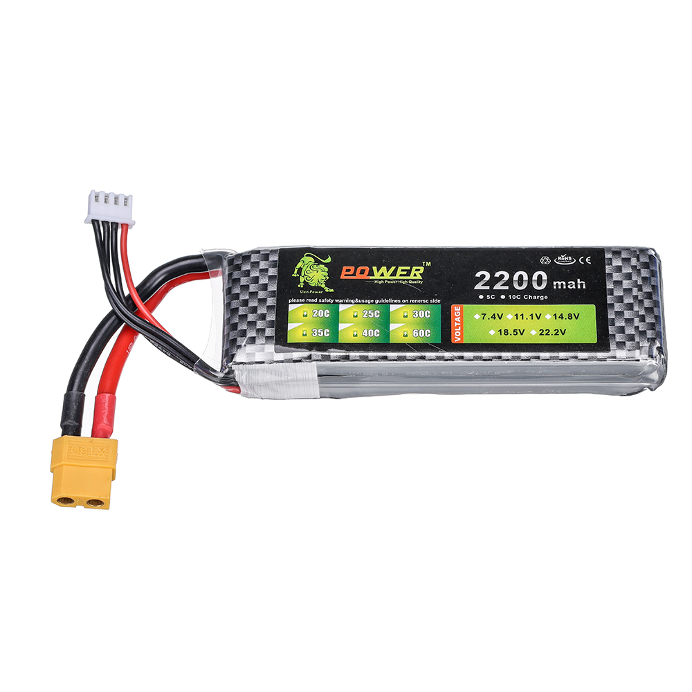 3S 11.1V 35C Lipo Battery 2200 - Rc Hobby Hub review and price