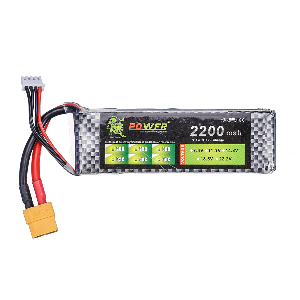 3S 11.1V 35C Lipo Battery 2200 - Rc Hobby Hub review and price