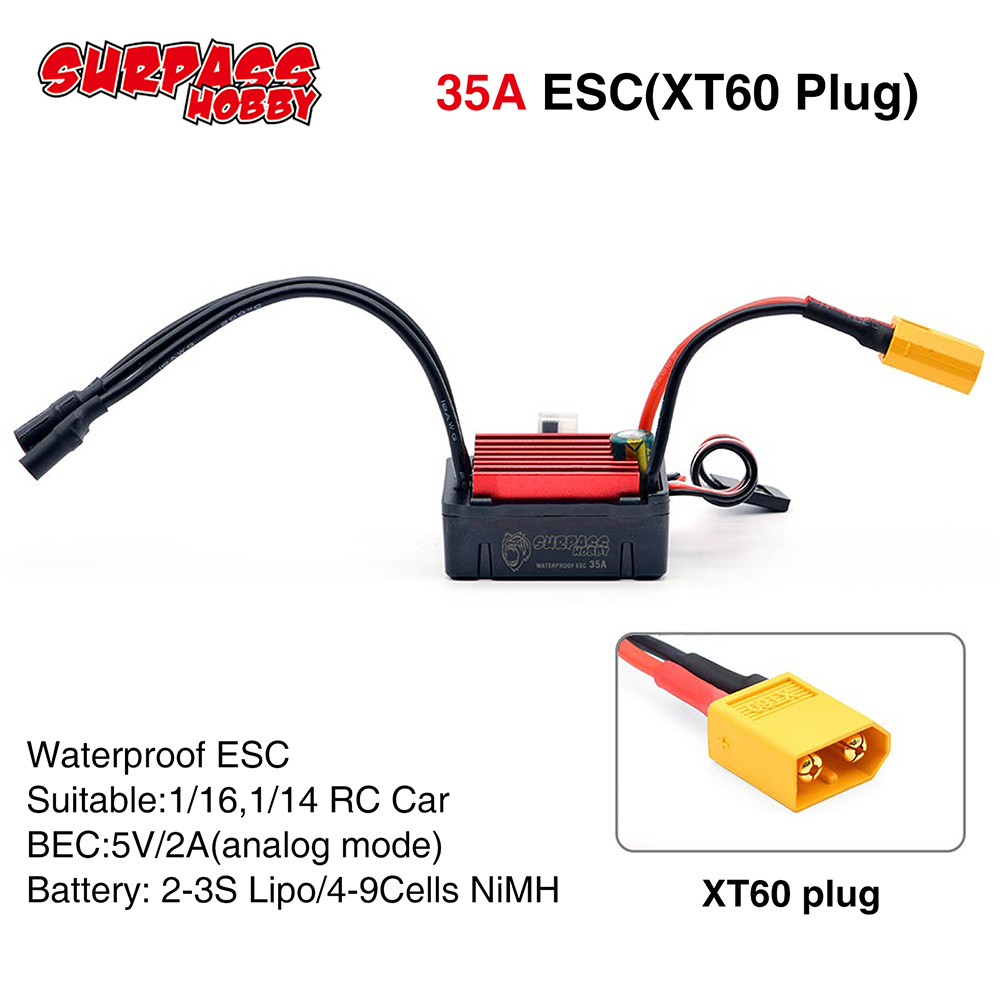 SURPASSHOBBY ESC 150A 80A 120A - Esc Waterproof 60A review and price
