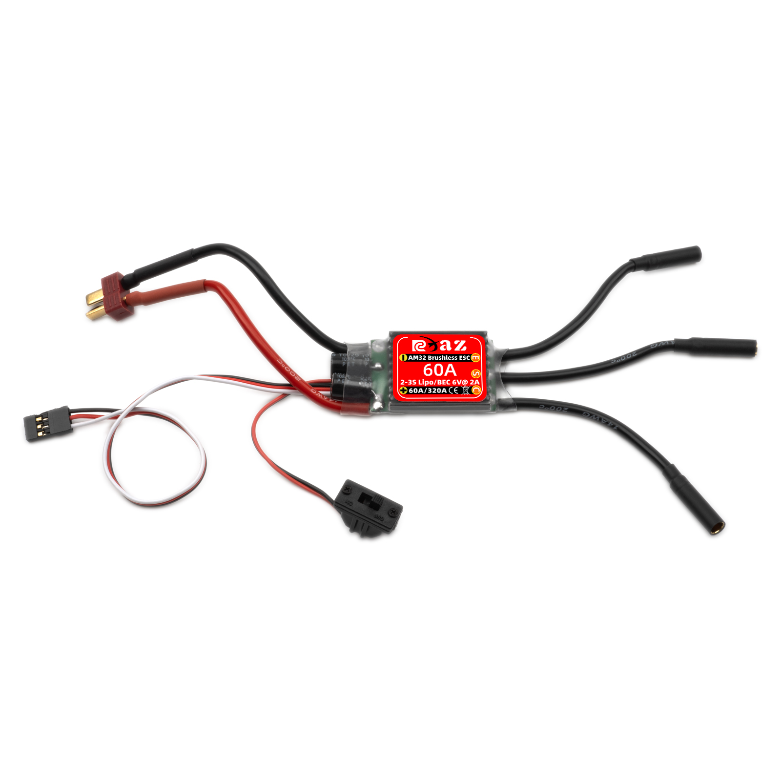 RCXAZ AM32 60A Brushless ESC E - Esc Waterproof 60A review and price