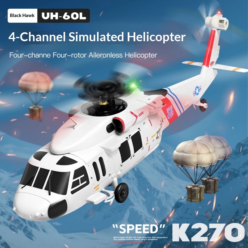 Wltoys K270 Black Hawk Uh 60l  - Rc Hobby Helicopter review and price