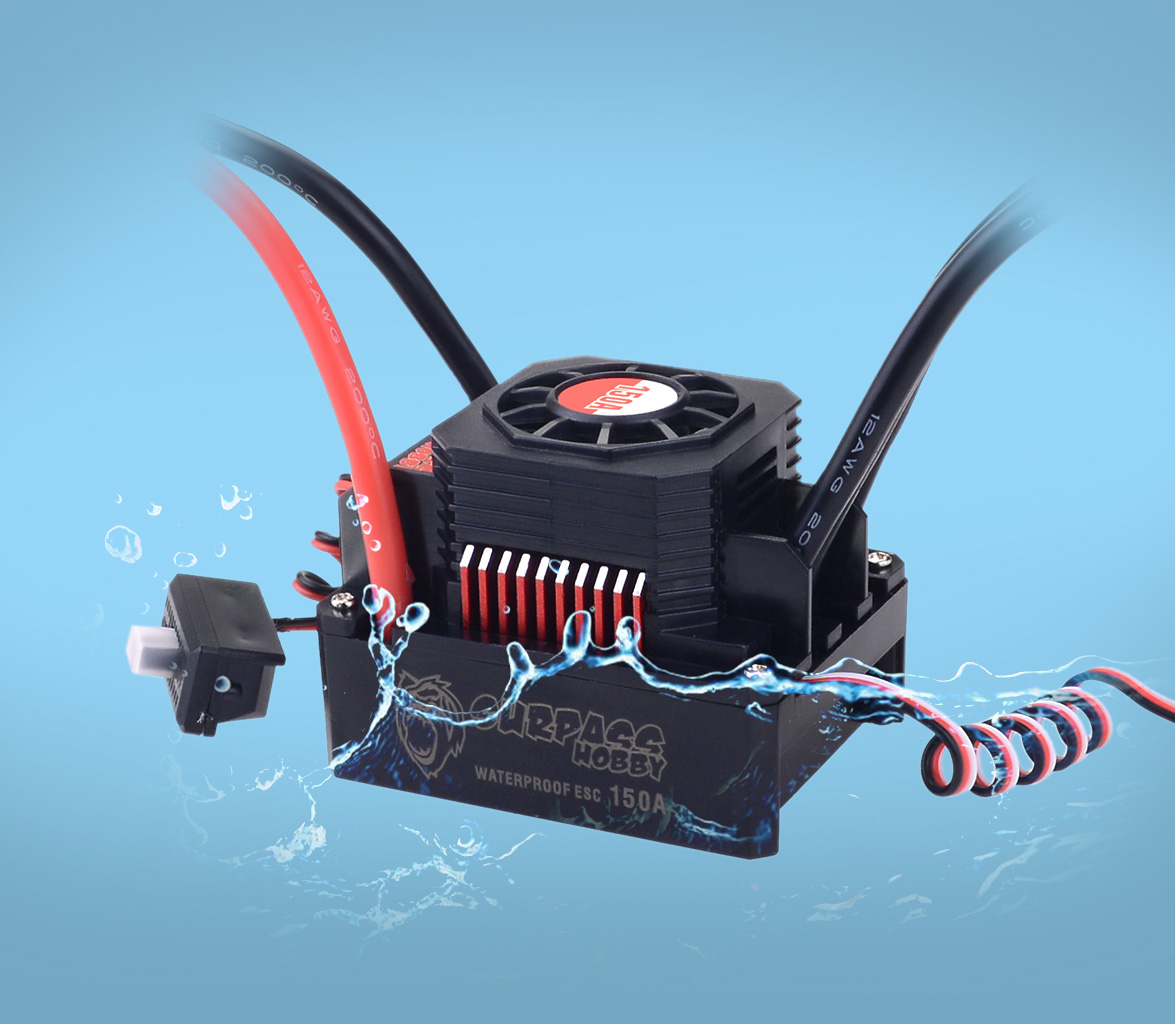SURPASS HOBBY Waterproof Brush - Esc Waterproof 60A review and price