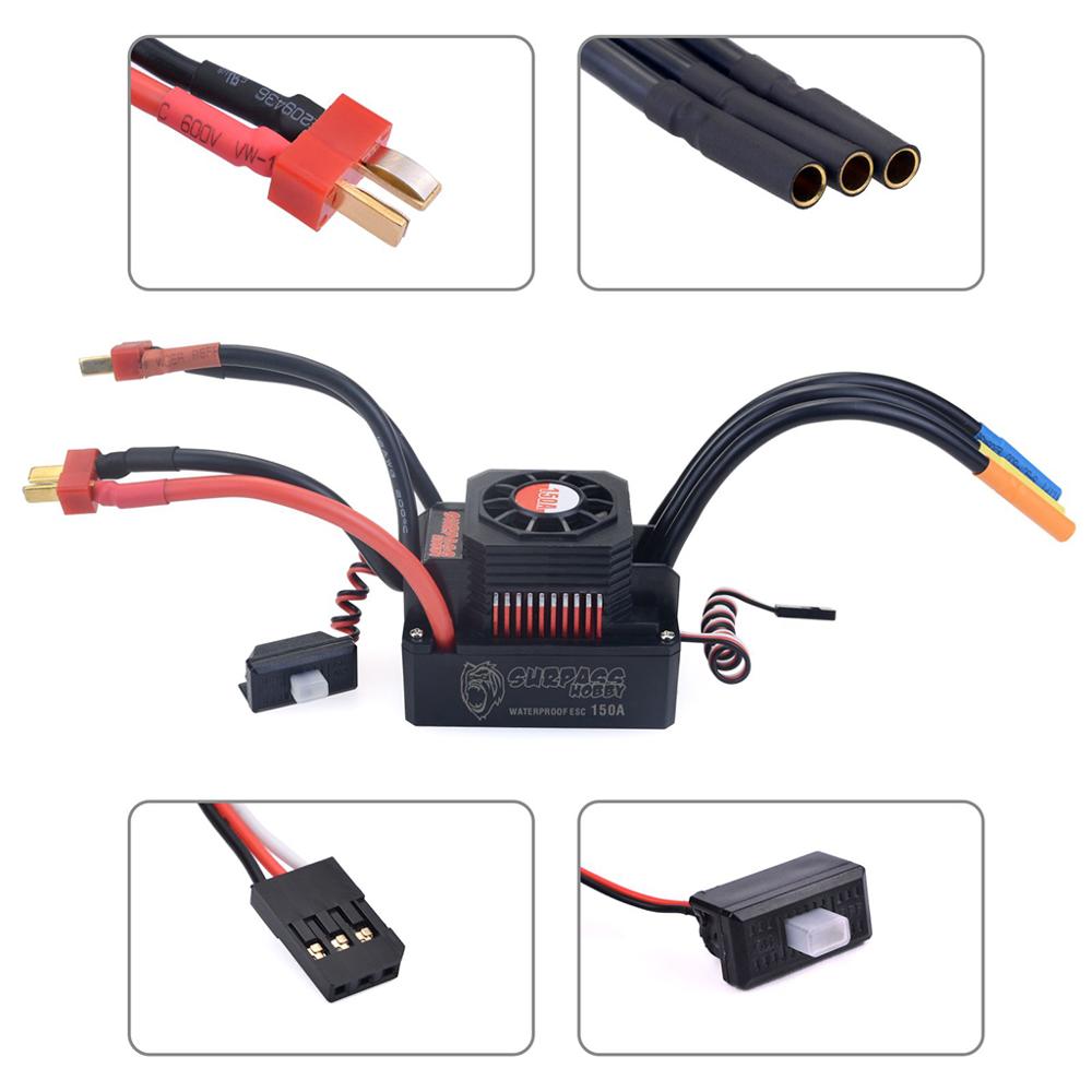 SURPASS HOBBY Waterproof Brush - Esc Waterproof 60A review and price